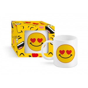Чаша MUG емотикон“Любов“(1X6)