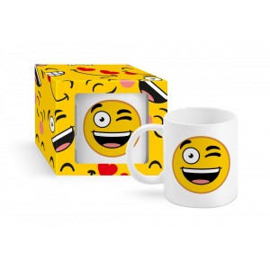 Чаша MUG емотикон“Намигване“(1X6)