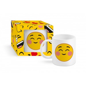 Чаша MUG емотикон“Изчервяване(1X6)