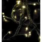 КОЛЕДНИ ЛАМПИЧКИ, 320 LED, ЗЕЛЕН КАБЕЛ, ТОПЛО ЖЪЛТО, 8 ПРОГРАМИ, 16 М