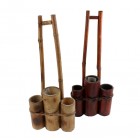 Бамбо свещник 3-ка дръжка (1/40)