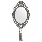 Метално огледало с камъни, 10х24 см