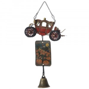 Висяща метална каляска със звънче