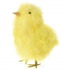 Пиле от пера, жълто, 25 см