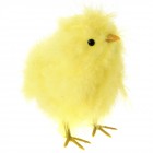 Пиле от пера, жълто, 20 см