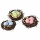 Комплект гнездо с  яйца, 3 бр