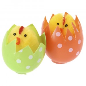 Пиле пух в черупка