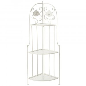 Стелаж метален за ъгъл, 48х33х127 см