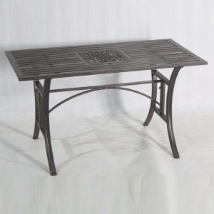 Желязна маса за кафе, 100х50х55 см