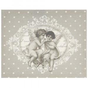 Картина плат, ангели, 30х24 см