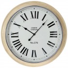 Часовник светло дърво, UNION STATION, 78 см