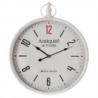 Часовник метал, бял, ANTIQUE DE PARIS, 48х64 см