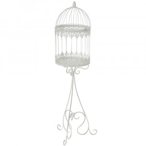 Декоративна метална клетка за птици, 33х31х103
