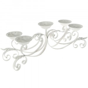 Метален свещник, 48х16х18