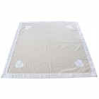 Покривка за маса на точки с бродерия HOME SWEET HOME, 100Х100 СМ