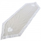 Тишлайфер на точки с бродерия HOME SWEET HOME, 150Х45 СМ