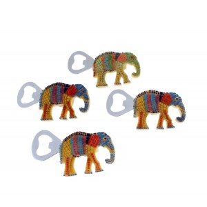 Слон магнит, отварачка, 4 мод., 10см. (12/288)