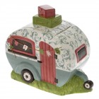 Буркан кемпер, керамика, син, 29х16х25 см