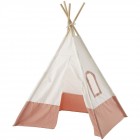 Палатка за игра, розова, 110х110х160 см