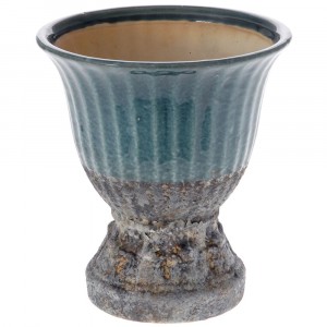 Керамична ваза, Ф19х21 см