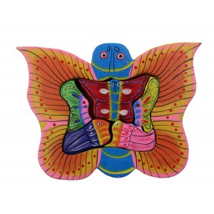 Пеперуда-пъзел, дърво