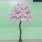Дърво с цветя, лилаво, 340 см