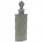 Керамична ваза с капаче, 15х9х45 см