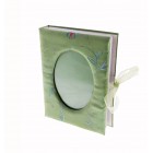 Албум, снимка овал зелено/лилаво 17х22,5 см.(1/48)