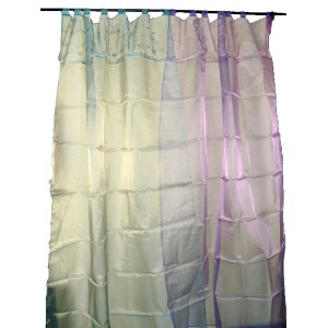 Завеса зелено/лилаво 140х230 см. (1/24)