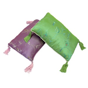 Възглавница декор. зелено/лилаво 20х30 см.(1/36)