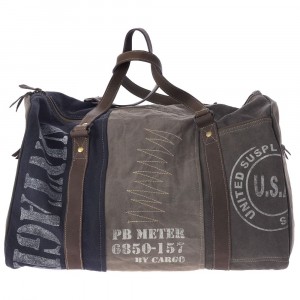 Сак от кожа и плат,53х28 см