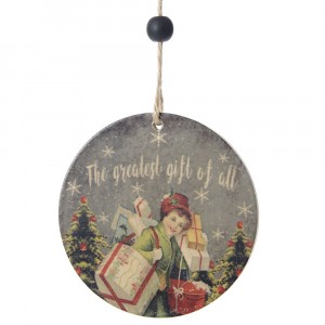 Дървена висулка GREATEST GIFTS, 10см