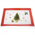 Чиния от китайски порцелан, елха, 26х38 см