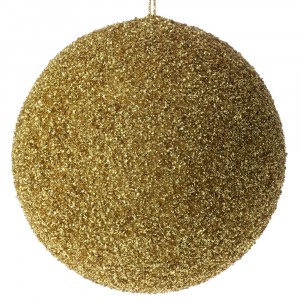 Топка злато със стърготини, 20 см