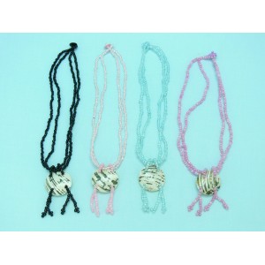 Колие седеф мъниста