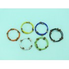 Гривна спирала, мъниста