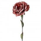 Заскрежено цвете с дантела, червено, 13х65 см