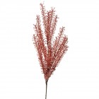 Стрък силиконова трева, червена, 75 см