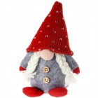Джудже момиче, червено и сиво, 15 см