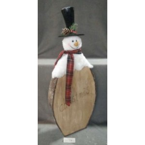 Снежко от дървено пънче, 28х10х68 см