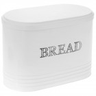 Кутия за хляб, метал, крем, 33х19х24 см