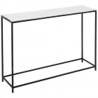 Алуминиева конзолна маса, 99х25х70 см