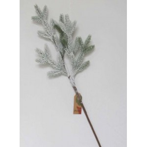 Коледна заснежена елхова клонка, 57 см