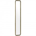 Огледало с метална рамка, злато, 20х120 см