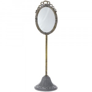 Настолно огледало с метална рамка, 13х49 см