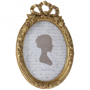 Фото рамка, полирезин, злато, 25х35 см
