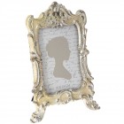 Фото рамка, полирезин, злато и сребро, 16х23 см