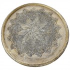 Стенна декорация, полирезин, злато и сребро, Ф26 см