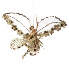 Висулка, фея - пеперуда, кафе, 17х19 см