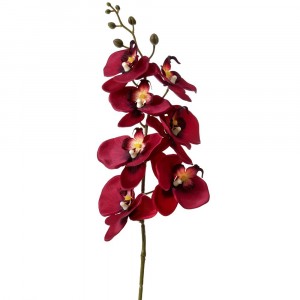 Клон орхидея, бургунди, 98 см